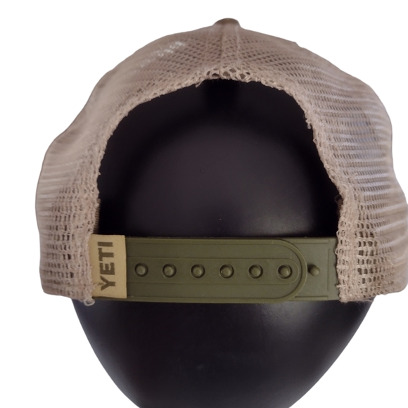 YETI snap back trucker hat. Sage or khaki green color.NWOT - Picture 5 of 9